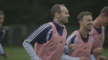 Blind laat zich na terugkeer meteen zien op trainingskamp van Ajax