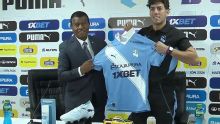 Michael Hoyos fue presentado en Sporting Cristal: "Es el equipo más grande del país"