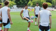 La Selección Argentina retomó los entrenamientos, con la cabeza puesta en Suiza