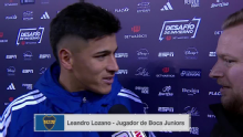 Leandro Lozano: "Es mi primer partido, tengo mucho más para dar"