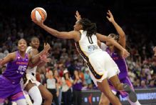 With Caitlin Clark out, Kelsey Mitchell powers Fever past Mercury