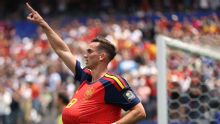 Fabián Ruiz capturó un rebote y marcó el gol para España ante Bélgica