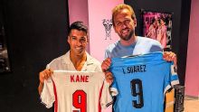 Encuentro de goleadores: Luis Suárez y Harry Kane intercambiaron camisetas