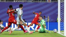 Ndoye marcó un golazo para el empate de Suiza ante Argentina