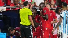 Switzerland's Embolo given red card for diving after VAR review
