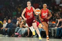 Fever beat Aces again as Caitlin Clark scores 12 in 24 minutes