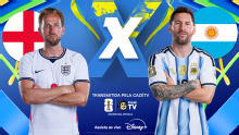 Inglaterra x Argentina AO VIVO: siga em tempo real o jogo da Copa do Mundo
