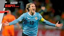La historia de Diego Forlán en Copas del Mundo