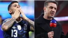 Argentina's Cristian Romero hits out at 'stupid' Gary Neville after criticism