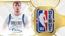 Cooper Flagg signs 1-of-1 rookie debut patch Topps card