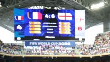 El 6-4 de Inglaterra a Francia entró en la historia de los Mundiales