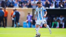 Lionel Messi becomes the first man to start in three World Cup finals