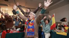 Festejos en Uruguay tras la consagración de España en el Mundial 2026