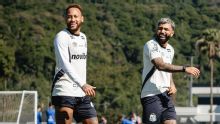 Neymar e Gabigol não são relacionados para jogo do Santos na Sul-Americana