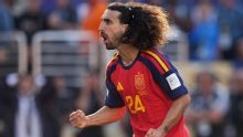 A mensagem de Vini Jr a Cucurella após título da Espanha contra a Argentina