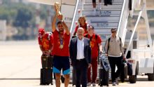Mundial 2026: España aterrizó en Madrid con trofeo de campeón
