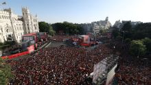 Spain celebrate World Cup triumph with open-top bus parade in Madrid