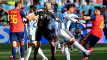 FIFA to investigate violent clash beween Spain and Argentina after World Cup final