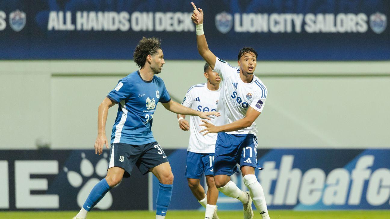 Ilhan Fandi came up against his former teammates on Thursday evening as new team Lion City Sailors played out a 1-1 draw with BG Pathum United in the AFC Champions League Two.