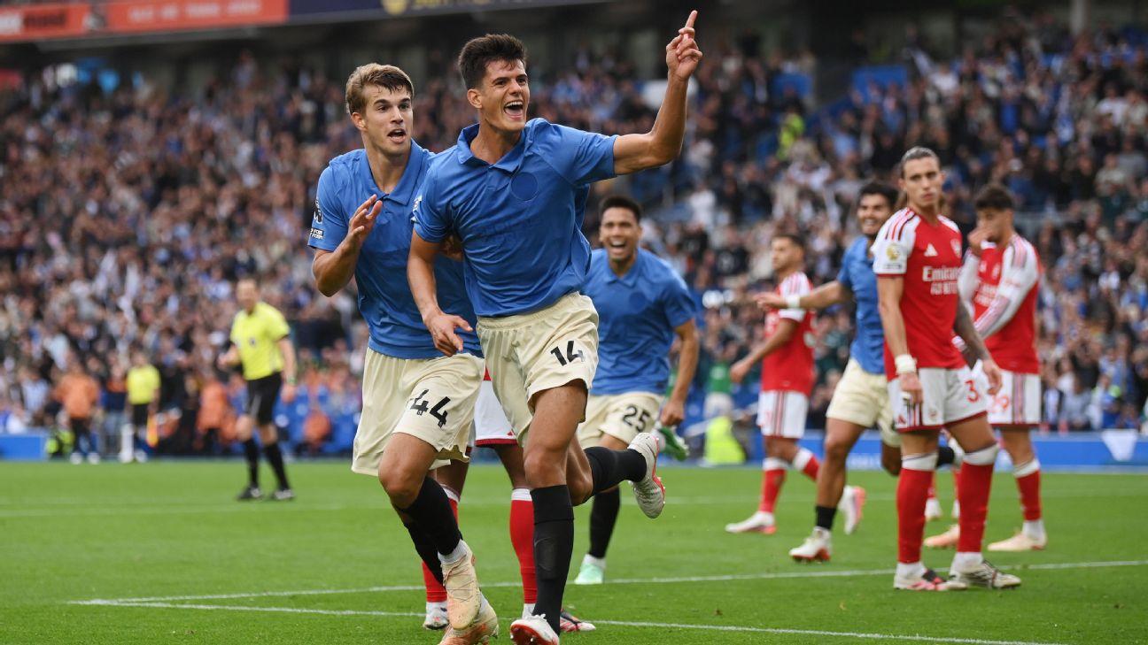 Brighton celebrate