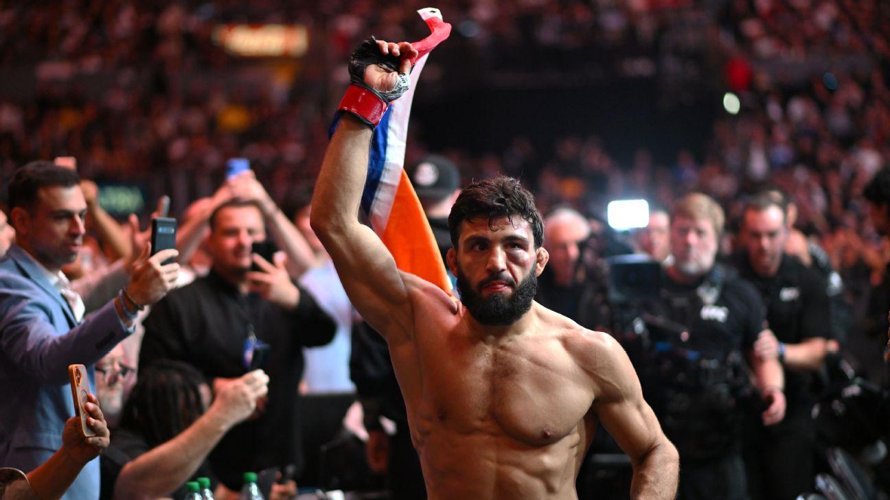 Arman Tsarukyan made a statement, dispatching Mauricio Ruffy with a perfect elbow at UFC 331.