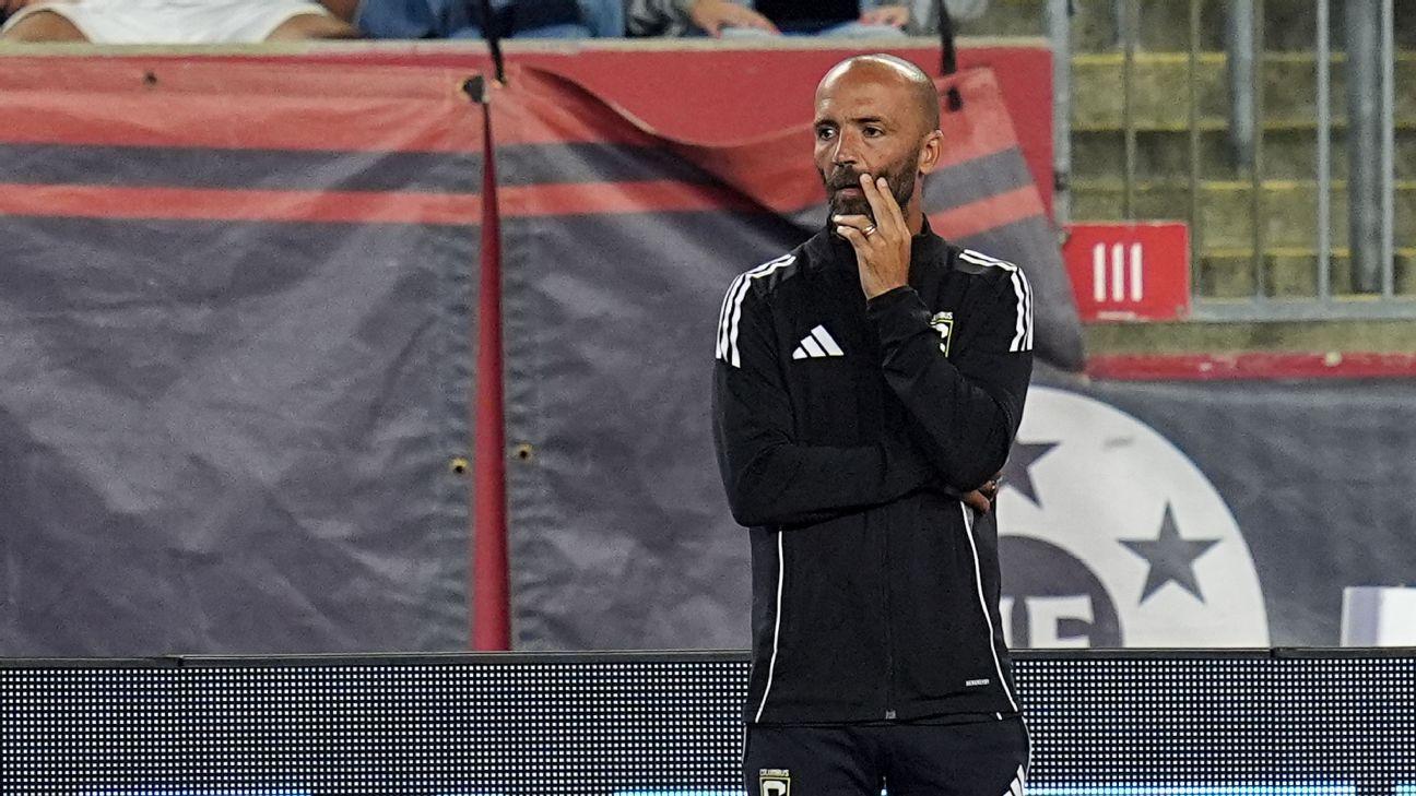 Former Columbus Crew star Federico Higuain is now the coach of the team's MLS Next side.