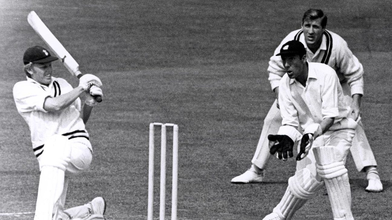 Barry Richards bats — Article image accompanying What Temba Bavuma's innings reaffirmed about the enduring art of batting on WagerUp Sports News. Barry Richards bats — Article image accompanying What Temba Bavuma's innings reaffirmed about the enduring art of batting on WagerUp Sports News.
