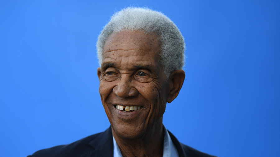 Sir Garfield Sobers was spotted at West Indies' nets — Article image accompanying 'My hero. My inspiration. God bless your soul Sir Gary' on WagerUp Sports News. Sir Garfield Sobers was spotted at West Indies' nets — Article image accompanying 'My hero. My inspiration. God bless your soul Sir Gary' on WagerUp Sports News.