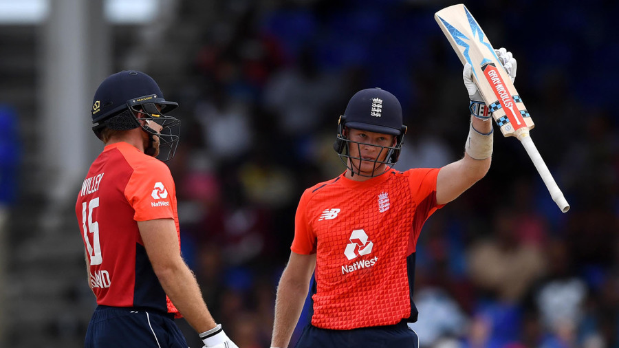Sam Billings played a splendid knock of 87 runs against West Indies in the second T20I in St Kitts (photo - ESPNCricinfo)