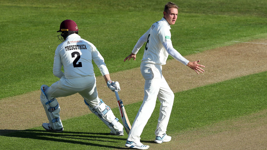 Stuart Broad brace puts Somerset in their place