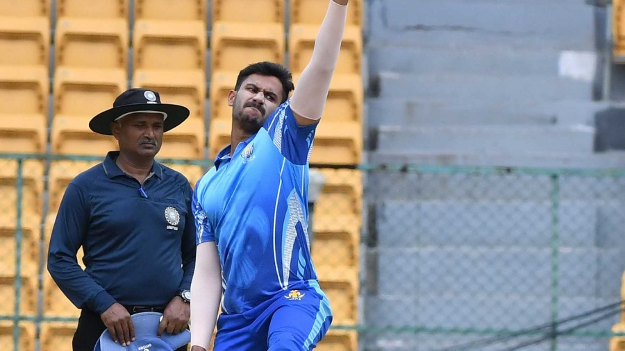 Recent Match Report - Karnataka vs Chhattisgarh, Vijay Hazare Trophy, 1st semi final | ESPNcricinfo.com