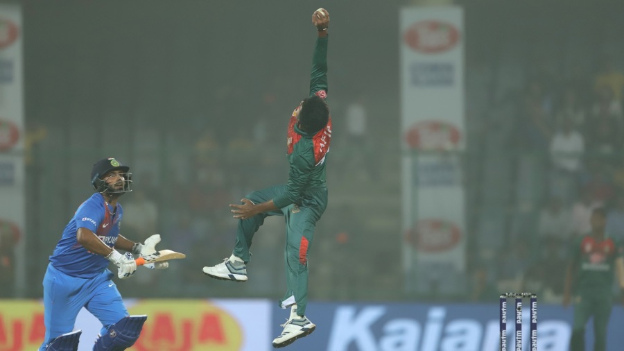 Mushfiqur Rahim's fifty seals Bangladesh's first T20I win over India