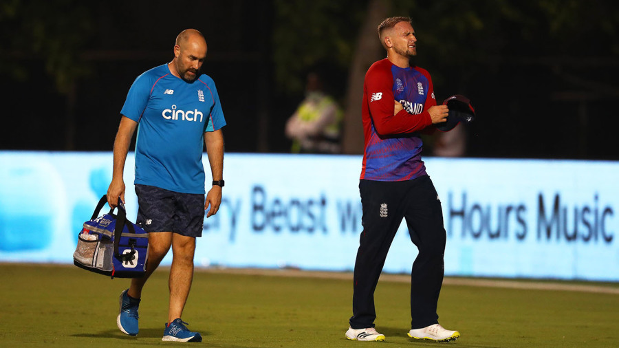 Liam Livingstone in doubt for T20 World Cup opener after injuring finger in warm-up match