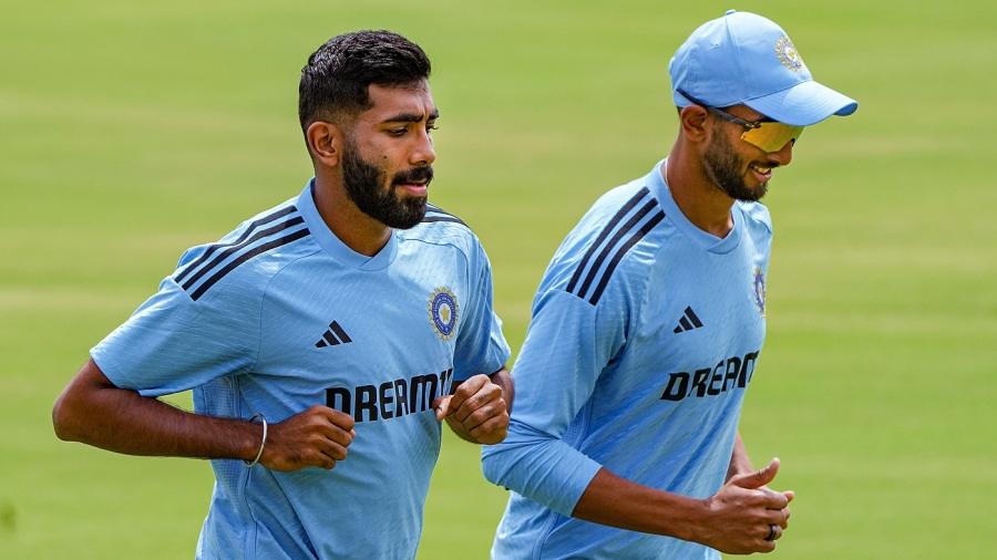 Jasprit Bumrah and Prasidh Krishna tune up for the Asia Cup — Article image accompanying Bumrah, Pant in India squad for New Zealand Test series on WagerUp Sports News.