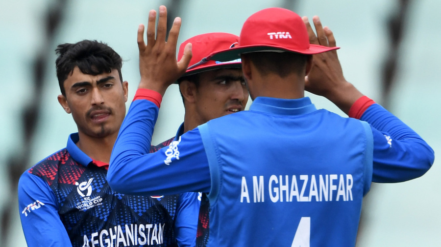 Arab Gul celebrates Aryaman Suri's wicket with his team-mates — Article image accompanying Gul, Kharote spin Afghanistan to victory over Japan in Asian Games opener on WagerUp Sports News. Arab Gul celebrates Aryaman Suri's wicket with his team-mates — Article image accompanying Gul, Kharote spin Afghanistan to victory over Japan in Asian Games opener on WagerUp Sports News.