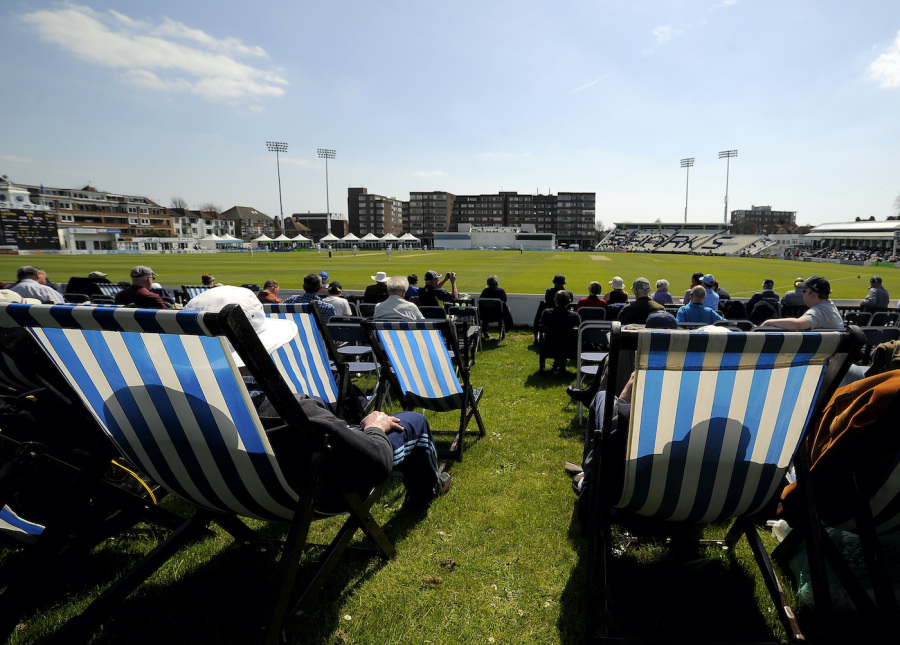 Cricket  like life  is better experienced from the depths of a deckchair
