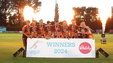 Bryce sisters star as Blaze lift Charlotte Edwards Cup