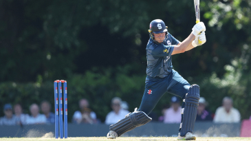 Gus Miller made his maiden senior fifty — Article image accompanying Miller hundred, Chahal four-for as Northants seal points on WagerUp Sports News.