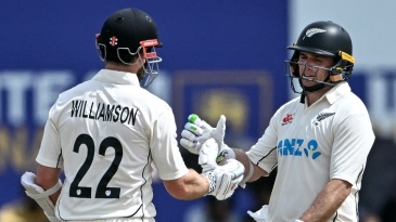 Latham  Williamson fifties extend New Zealand s advantage