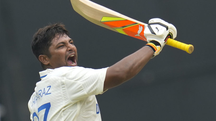 Sarfaraz Khan's first Test ton came in tough circumstances — Article image accompanying Sarfaraz Khan named Sai Sudharsan's replacement for Sri Lanka Tests on WagerUp Sports News. Sarfaraz Khan's first Test ton came in tough circumstances — Article image accompanying Sarfaraz Khan named Sai Sudharsan's replacement for Sri Lanka Tests on WagerUp Sports News.