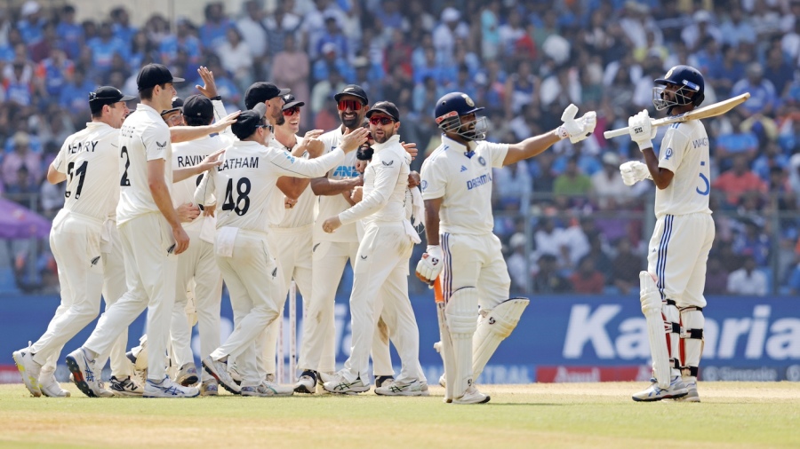 Recent Match Report India Vs New Zealand New Zealand Tour Of India