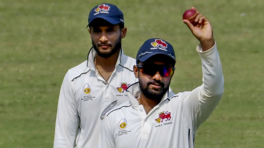 Shams Mulani bagged a match haul of 11 wickets to spin Mumbai to victory — Article image accompanying Shams Mulani: 'The door has not opened yet, but I am a patient guy' on WagerUp Sports News. Shams Mulani bagged a match haul of 11 wickets to spin Mumbai to victory — Article image accompanying Shams Mulani: 'The door has not opened yet, but I am a patient guy' on WagerUp Sports News.
