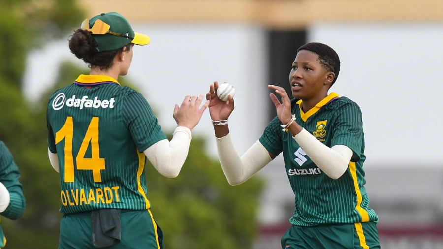 Ayanda Hlubi picked up three wickets — Article image accompanying Hlubi, Nini seal 5-0 win for South Africa on WagerUp Sports News. Ayanda Hlubi picked up three wickets — Article image accompanying Hlubi, Nini seal 5-0 win for South Africa on WagerUp Sports News.