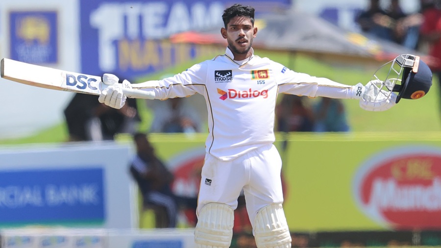 Pathum Nissanka scored his first Test century at home — Article image accompanying Nissanka's return headlines SL's Test squad against Pakistan on WagerUp Sports News. Pathum Nissanka scored his first Test century at home — Article image accompanying Nissanka's return headlines SL's Test squad against Pakistan on WagerUp Sports News.