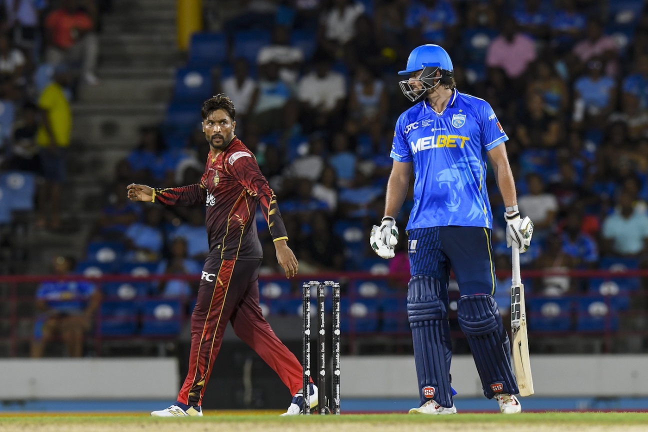 Trinbago Knight Riders defeat Saint Lucia Kings by 18 runs in CPL