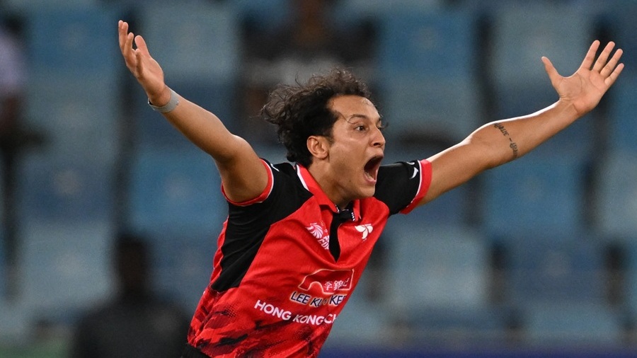 A short ball from Ayush Shukla accounted for Kusal Mendis — Article image accompanying Shukla leads Oman demolition as Hong Kong get their first points on WagerUp Sports News. A short ball from Ayush Shukla accounted for Kusal Mendis — Article image accompanying Shukla leads Oman demolition as Hong Kong get their first points on WagerUp Sports News.