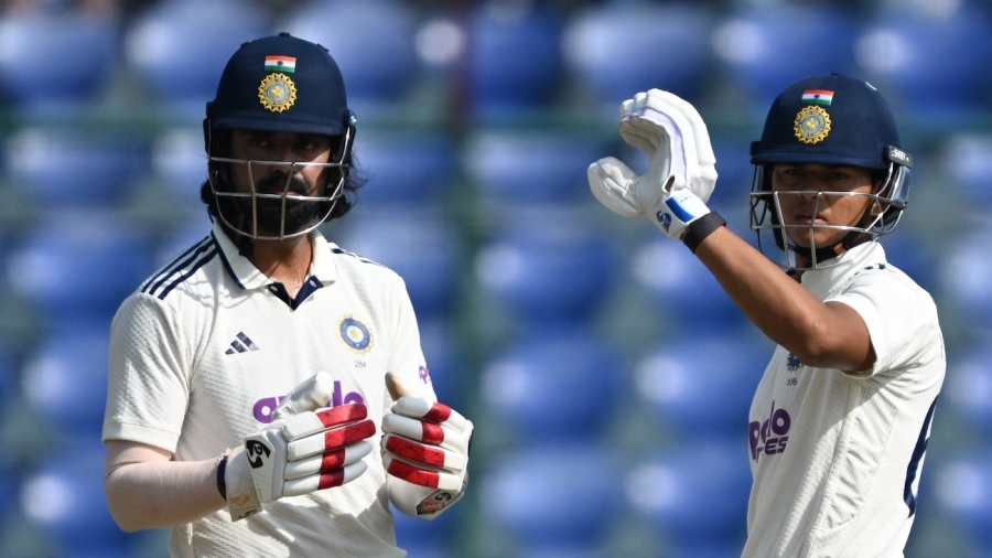 KL Rahul and Yashasvi Jaiswal got off to a watchful start — Article image accompanying A Ranji Trophy with something for everyone on WagerUp Sports News. KL Rahul and Yashasvi Jaiswal got off to a watchful start — Article image accompanying A Ranji Trophy with something for everyone on WagerUp Sports News.