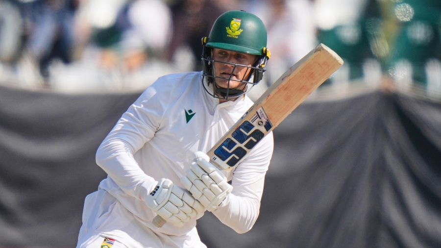 Ryan Rickelton works the ball leg side — Article image accompanying Stubbs dropped, Rickelton to keep wickets in Gqeberha Test on WagerUp Sports News. Ryan Rickelton works the ball leg side — Article image accompanying Stubbs dropped, Rickelton to keep wickets in Gqeberha Test on WagerUp Sports News.