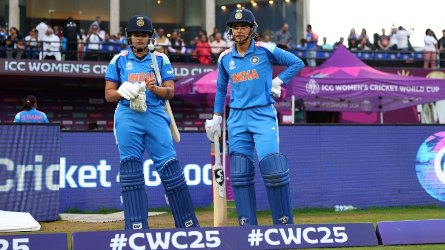 Shafali Verma and Smriti Mandhana prepare to open the innings — Article image accompanying Raipur the stage for the start of India's Mandhana era on WagerUp Sports News. Shafali Verma and Smriti Mandhana prepare to open the innings — Article image accompanying Raipur the stage for the start of India's Mandhana era on WagerUp Sports News.