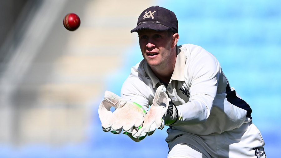 Sam Harper has been consistent behind the stumps this season — Article image accompanying Puducherry to Potch: Harper's rapid rise to Australia's Test squad on WagerUp Sports News. Sam Harper has been consistent behind the stumps this season — Article image accompanying Puducherry to Potch: Harper's rapid rise to Australia's Test squad on WagerUp Sports News.